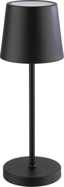 APS 17026 MERLE MINI Lampada da tavolo USB-C wireless, temperatura colore e luminosità regolabili, resistente agli spruzzi IP 54, inclusa docking station e telecomando