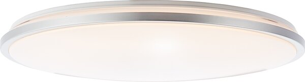 BRILLANTE plafoniera bianca JAMIL |Ø 48 cm | plafoniera con telecomando | 60W 6800 Lumen 3000 - 6500 Kelvin | metallo/plastica