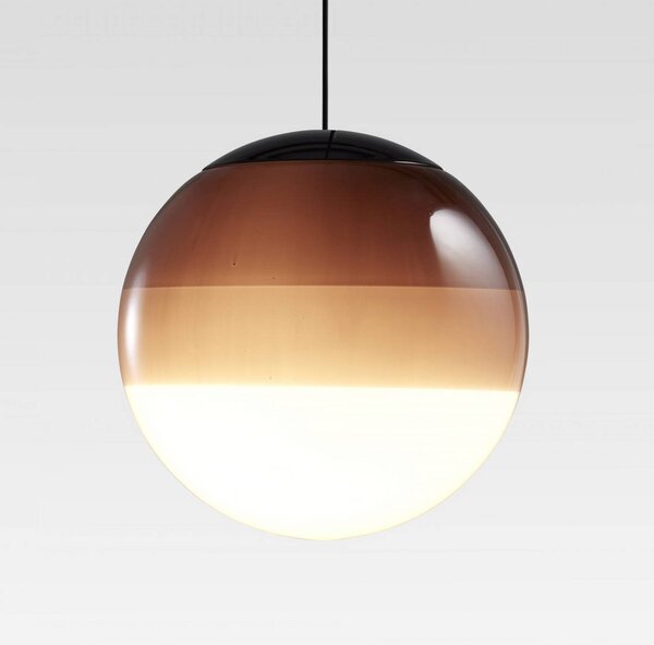MARSET Lampada a sospensione Dipping Light, dimmerabile, Marrone / Ruggine, Soggiorno / Sala da pranzo, Vetro, Design, Lampada a sospensione