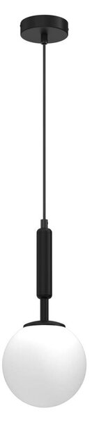 Lampadario a sospensione con filo SPIRA 1xE14/15W/230V nero