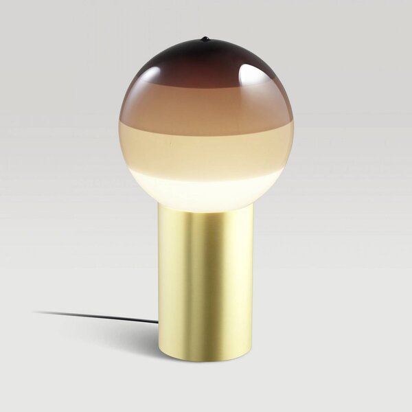 MARSET Lampada da tavolo di design Dipping Light, Marrone / Ruggine, Soggiorno / Sala da pranzo, Vetro, Design, Lampada da tavolo