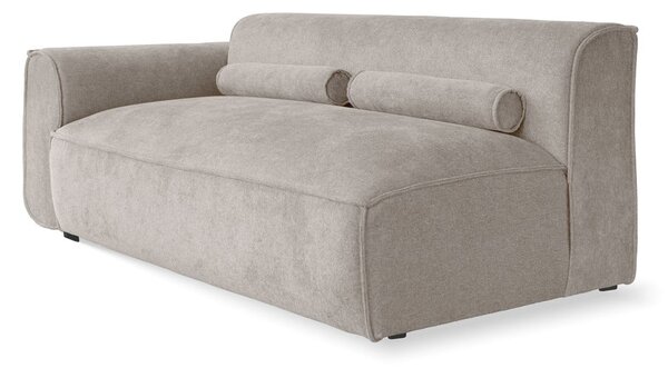 Divano componibile beige (con penisola a sinistra) Flex Felix – Miuform