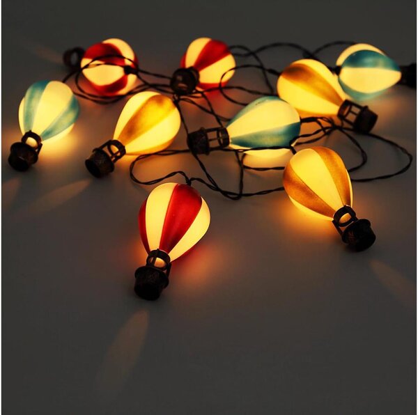 Globo 36139-9 - Catena LED solare 9xLED/0,06W/3V 390 cm IP44