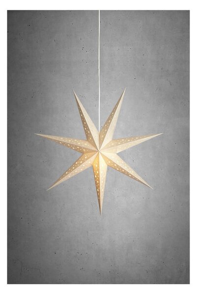 Decorazione luminosa natalizia color crema da appendere Solvalla - Markslöjd