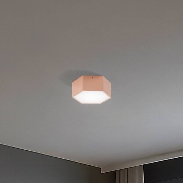 Plafoniera a LED Libre Argon, Marrone / Ruggine, Soggiorno / Sala da pranzo, Metallo, Plafoniera LED