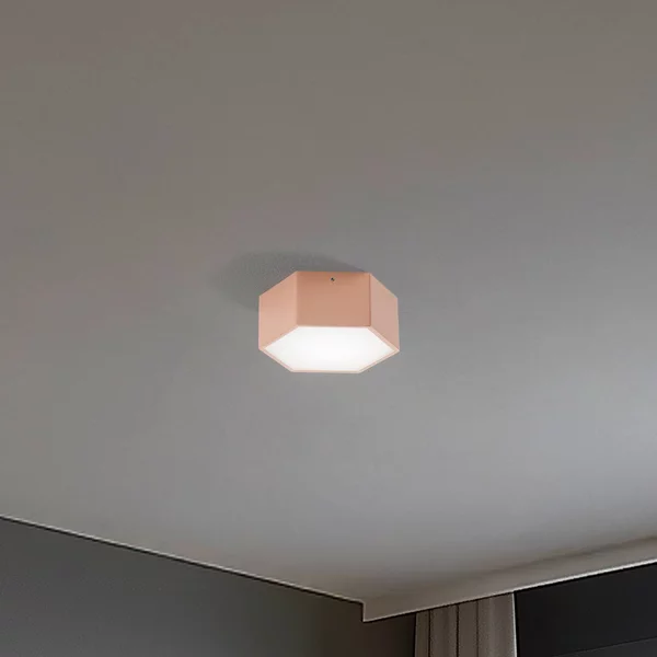 Plafoniera a LED Libre Argon, Marrone / Ruggine, Soggiorno / Sala da pranzo, Metallo, Plafoniera LED