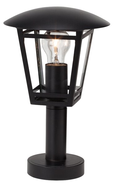 BRILLANTE battiscopa per esterni Riley | luce per esterni| metallo/vetro | nero | IP44 | 1x E27 max. 40 W
