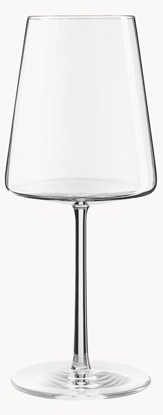 Set di 6 bicchieri da vino rosso in cristallo a forma di cono Power