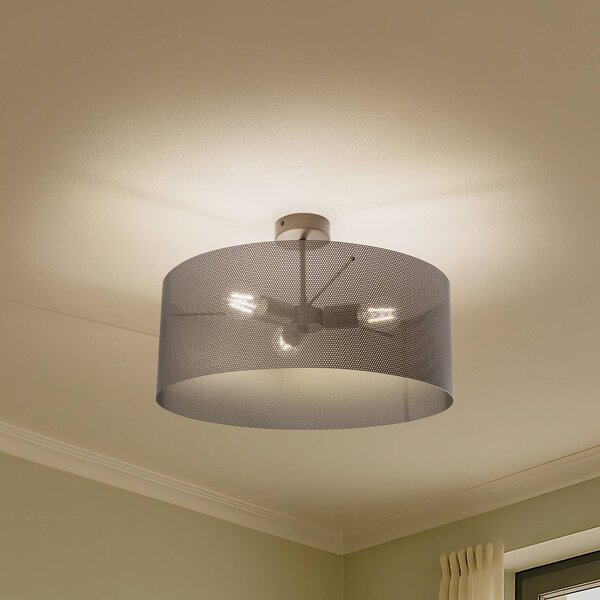 Plafoniera soffitto Zofia Domiluce, dimmerabile, Marrone / Ruggine, Soggiorno / Sala da pranzo, Metallo, Moderno, Plafoniera