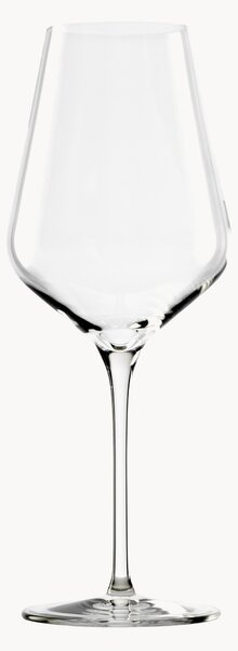 Set di 6 bicchieri da vino rosso in cristallo Quadrophil