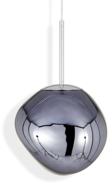 Tom Dixon Lampada a sospensione Melt Mini, dimmerabile, Alluminio / Grigio / Zincato, Soggiorno / Sala da pranzo, Plastica, Design, Lampada a sospensione