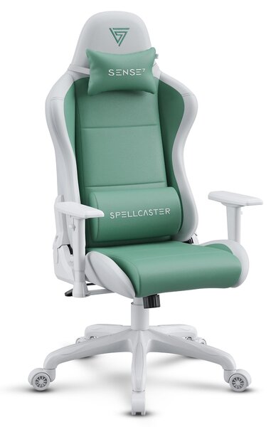 Sense7 Spellcaster FUKU sedia da gioco, poltrona da gioco, sedia da ufficio, sedia da scrivania ergonomica, sedia girevole 120 kg, ecopelle