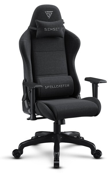 Sense7 Spellcaster FUKU sedia da gioco, poltrona da gioco, sedia da ufficio, sedia da scrivania , sedia girevole con poggiatesta fino a 120 kg nero