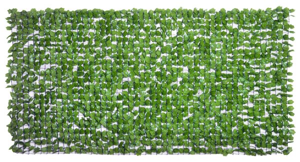 Outsunny Rotolo di Siepe Artificiale per Balcone e Giardino in PE Verde 300x150cm|Aosom