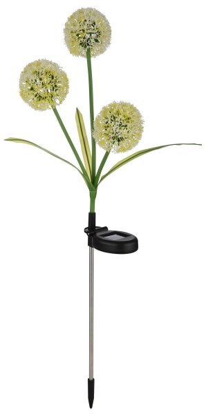 Globo 33599G - Lampada solare LED SOLAR 3xLED/0,06W/3V 5000K IP44 gialla