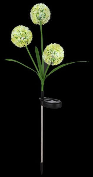 Globo 33599G - Lampada solare LED SOLAR 3xLED/0,06W/3V 5000K IP44 gialla