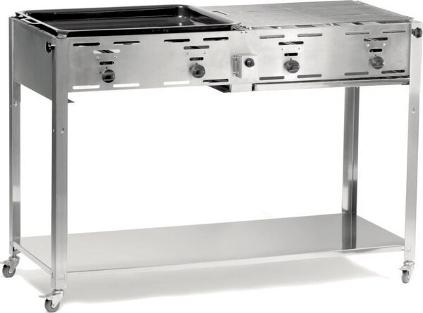 HENDI Grill-Master Quattro, 22kW, 1330x600x(H)920mm