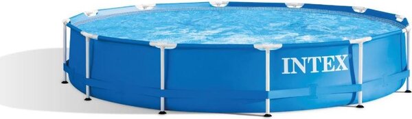 Piscina "Metal Frame" Rotonda C/Telaio Portante C/Pompa Cm.366X76H. - capacità lt.6503 - peso kg.25,2 (28212)