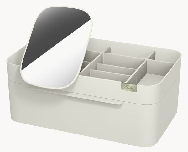 Organizer per cosmetici con chiusura magnetica e specchio Viva