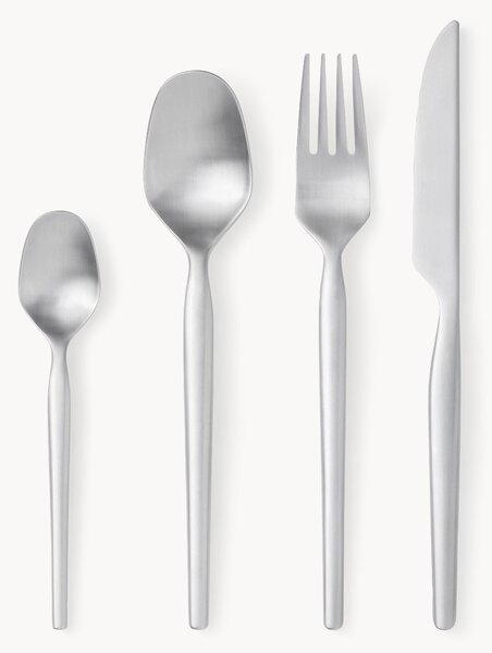 Servizio posate satinate Dorotea, 4 persone (16 pz)