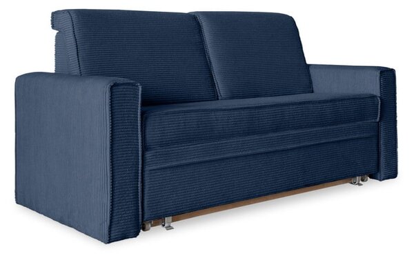 Divano letto blu scuro 168 cm Lucky Lucy - Miuform
