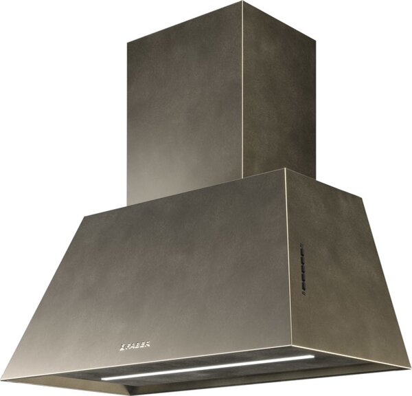 Faber Cappa Cucina Aspirante a Parete Larghezza 70 cm Classe A colore Grigio - 110.0456.177 Chlo Evo+ Brass A70