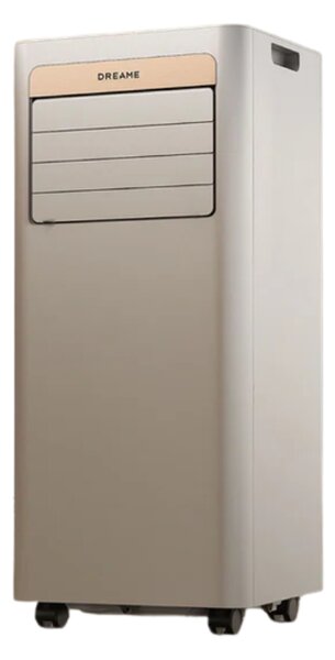 Dreame Condizionatore Portatile 9000 Btu/h Climatizzatore Classe A Funzione Deumidificatore Timer colore Camel Gold - P-Wind10
