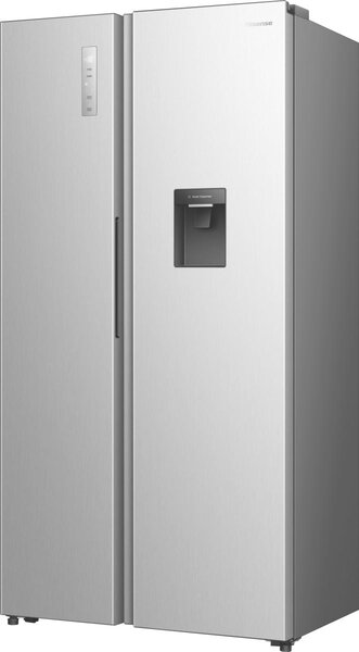 Hisense Frigorifero Americano Side by Side Capacit 541 Litri Classe energetica E Raffreddamento No Frost colore Grigio - RS3P558NMIE