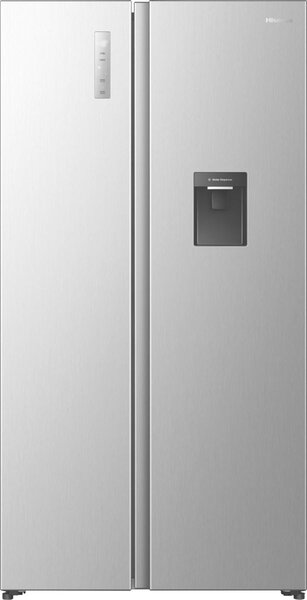 Hisense Frigorifero Americano Side by Side Capacit 541 Litri Classe energetica E Raffreddamento No Frost colore Grigio - RS3P558NMIE