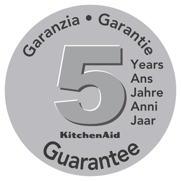 KITCHENAID Impastatrice Planetaria Capacit Ciotola 4.8 Litri Potenza 300 Watt colore Argento - 5KSM185PS Artisan Premium