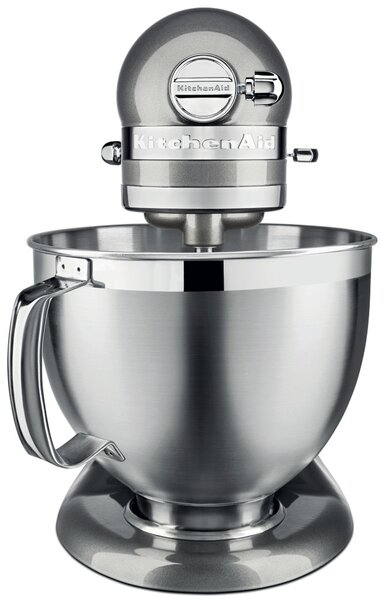 KITCHENAID Impastatrice Planetaria Capacit Ciotola 4.8 Litri Potenza 300 Watt colore Argento - 5KSM185PS Artisan Premium