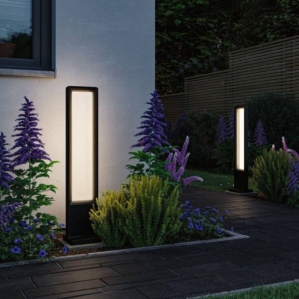 Paulmann Lampione a LED Reana, antracite, metallo 83 cm IP44