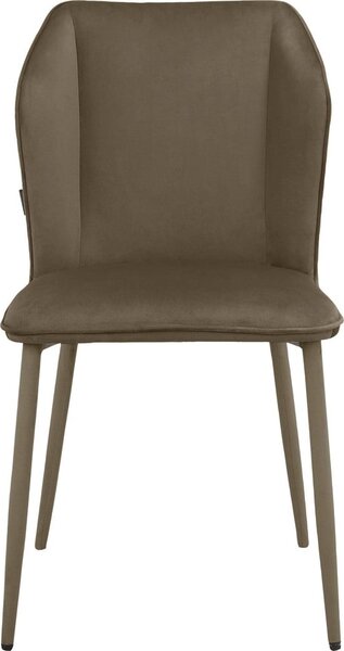 Set di sedie da pranzo in velluto marrone 2 pz Wilma - Støraa