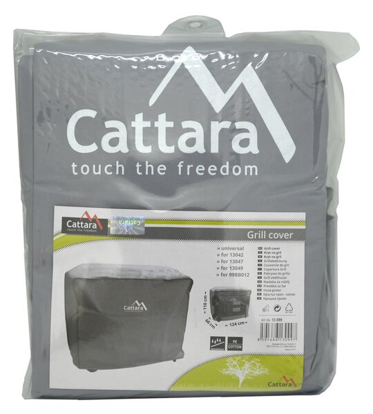 Coperchio di protezione per griglia 28x6x32 cm - Cattara