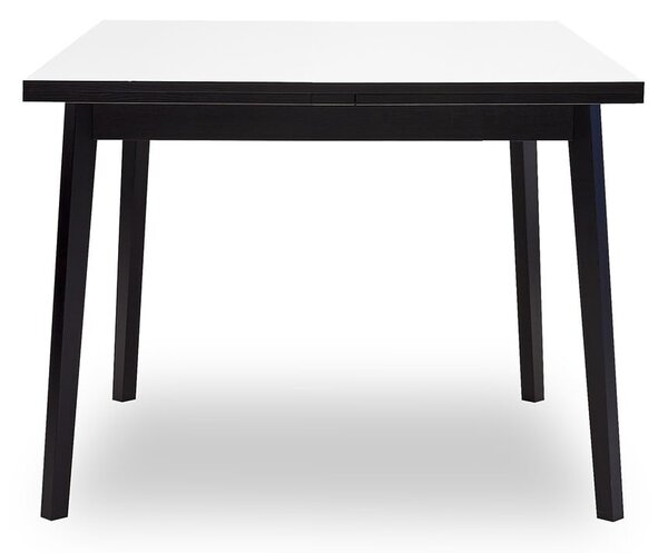 Tavolo da pranzo pieghevole bianco e nero in rovere Hammel , 90 x 90 cm Single - Hammel Furniture