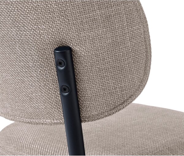 Sedia da pranzo beige Fowler - Unique Furniture