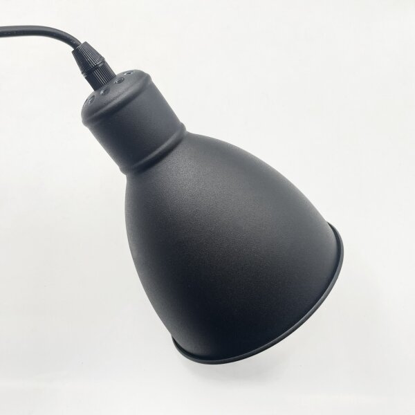 Brilagi - Lampadario LED a sospensione su cavo RIDDY 4xE27/60W/230V nero
