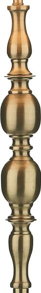 Där Lighting MAD4975 - Lampada da terra MADRID 1xE27/60W/230V marrone/ottone