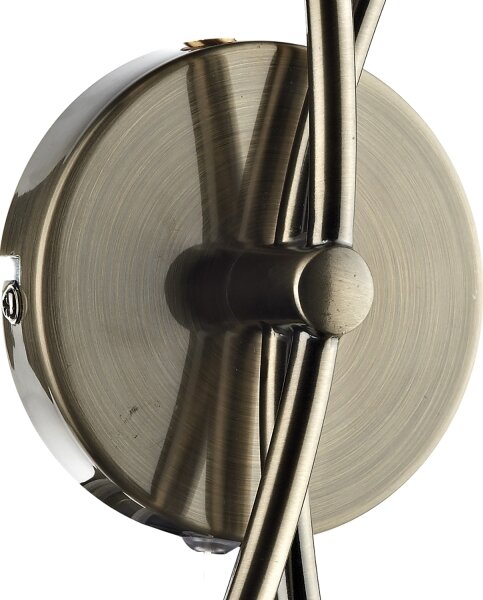 Där Lighting SEA0975 - Applique da parete SEATTLE 2xG9/40W/230V in ottone