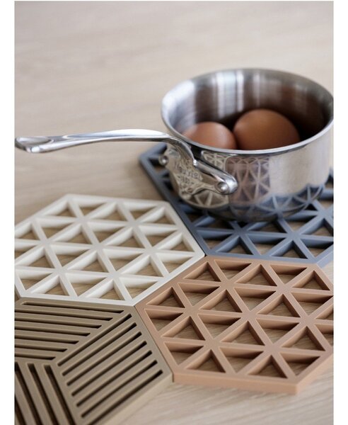 Tappetino in silicone per pentole 24x14 cm Triangles - Zone