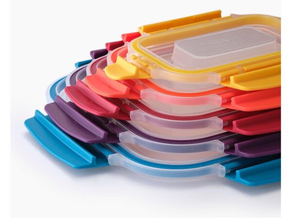 Set compatto di 5 contenitori Lock Nest - Joseph Joseph