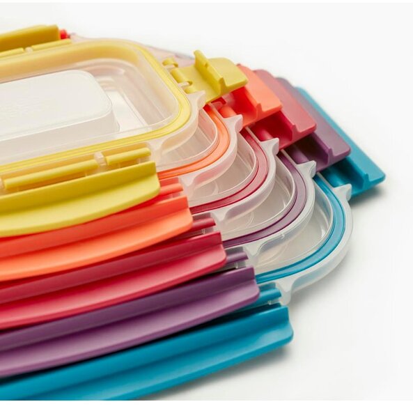 Set compatto di 5 contenitori Lock Nest - Joseph Joseph