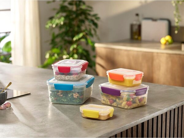 Set compatto di 5 contenitori Lock Nest - Joseph Joseph