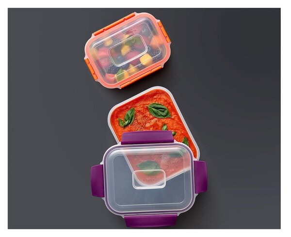 Set compatto di 5 contenitori Lock Nest - Joseph Joseph