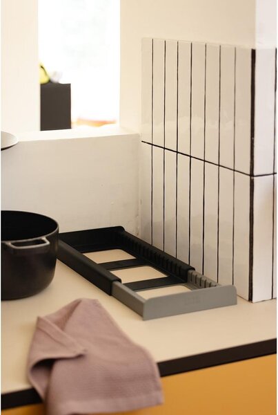 Organizer grigio per coperchi o pentole - Joseph Joseph