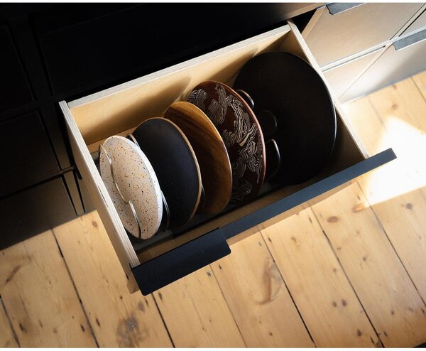 Organizer grigio per coperchi o pentole - Joseph Joseph