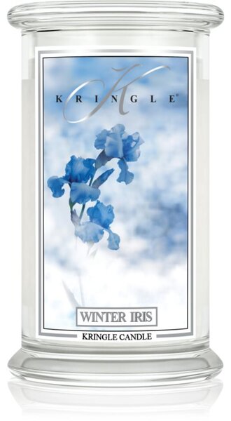 Kringle Candle Winter Iris candela profumata 624 g