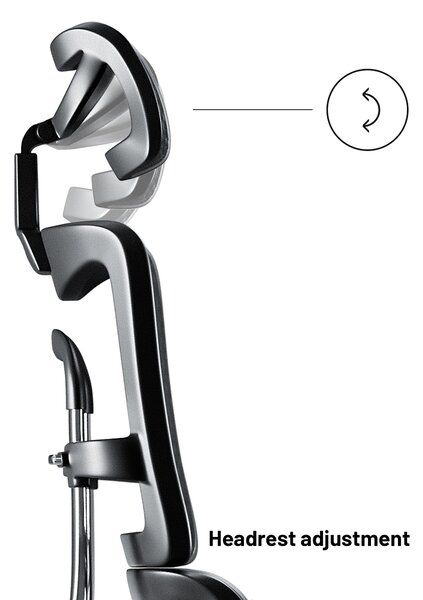 Sedia ergonimica DIABLO V-MASTER: nero