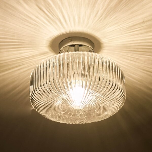 Där Lighting RIV5208 - Plafoniera da bagno RIVA 1xE27/60W/230V IP44 cromo