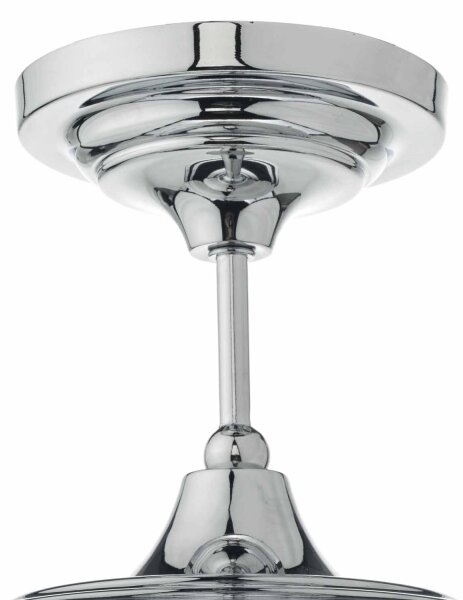 Där Lighting CAD0150 - Plafoniera da bagno CADEN 1xE27/60W/230V IP44 cromo lucido